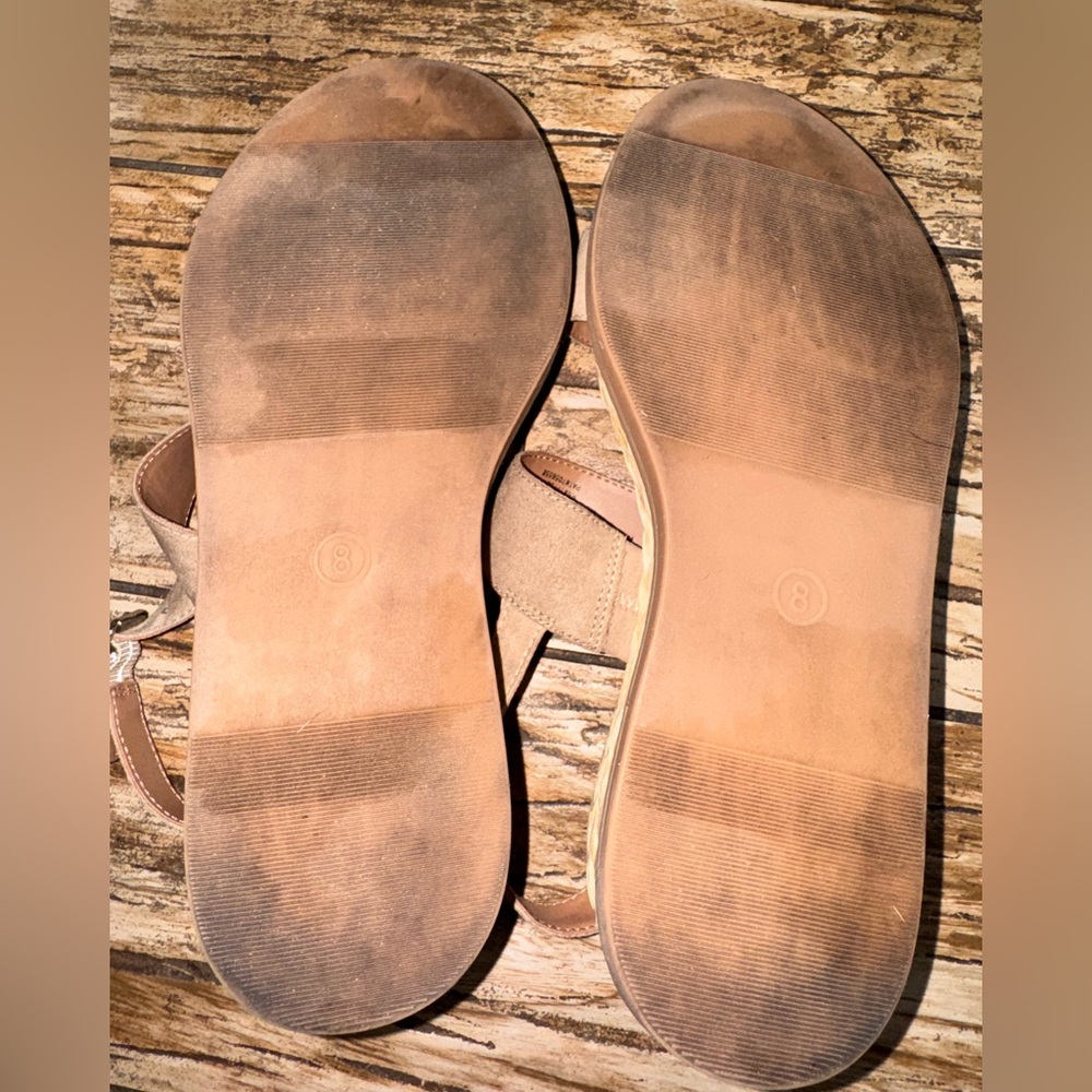 Universal Thread Tan Espadrille Wedges - Picture 6 of 7